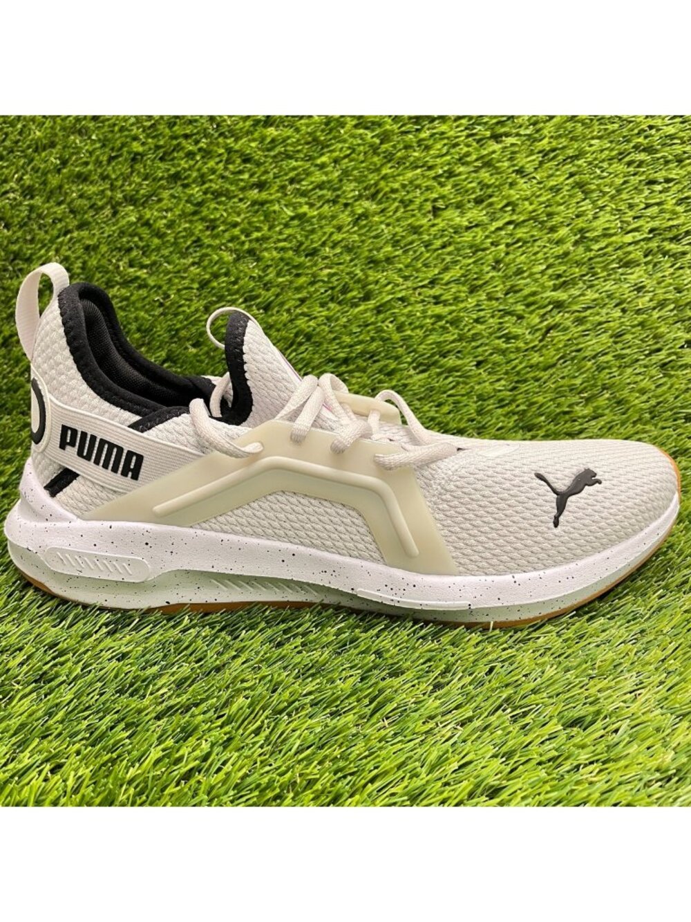 Puma Softride Enzo 5 Womens Size 11 Gray Black Athletic Running Shoes Sneakers